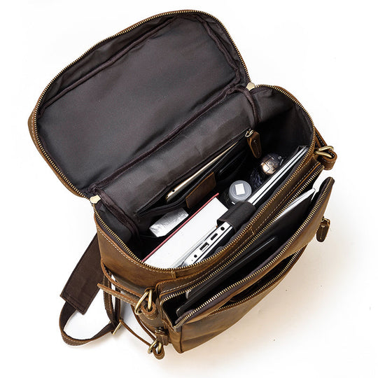 Elowen | Vintage Leather Backpack