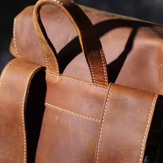 Bryn | Vintage Leather Backpack