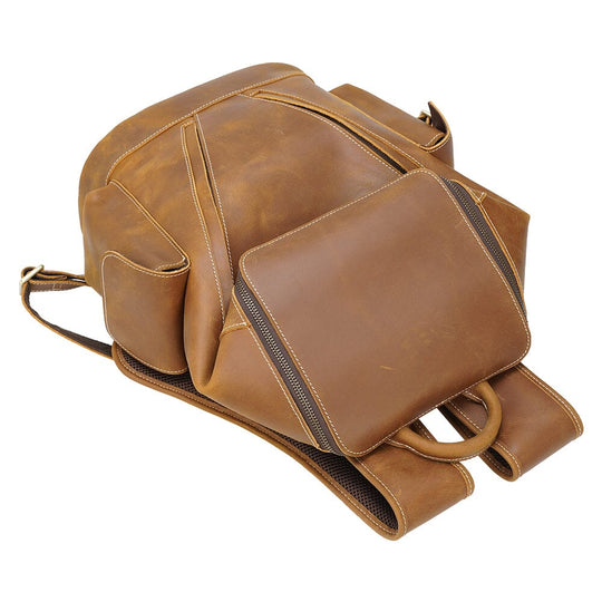 Elias | Soft Vintage Leather Backpack