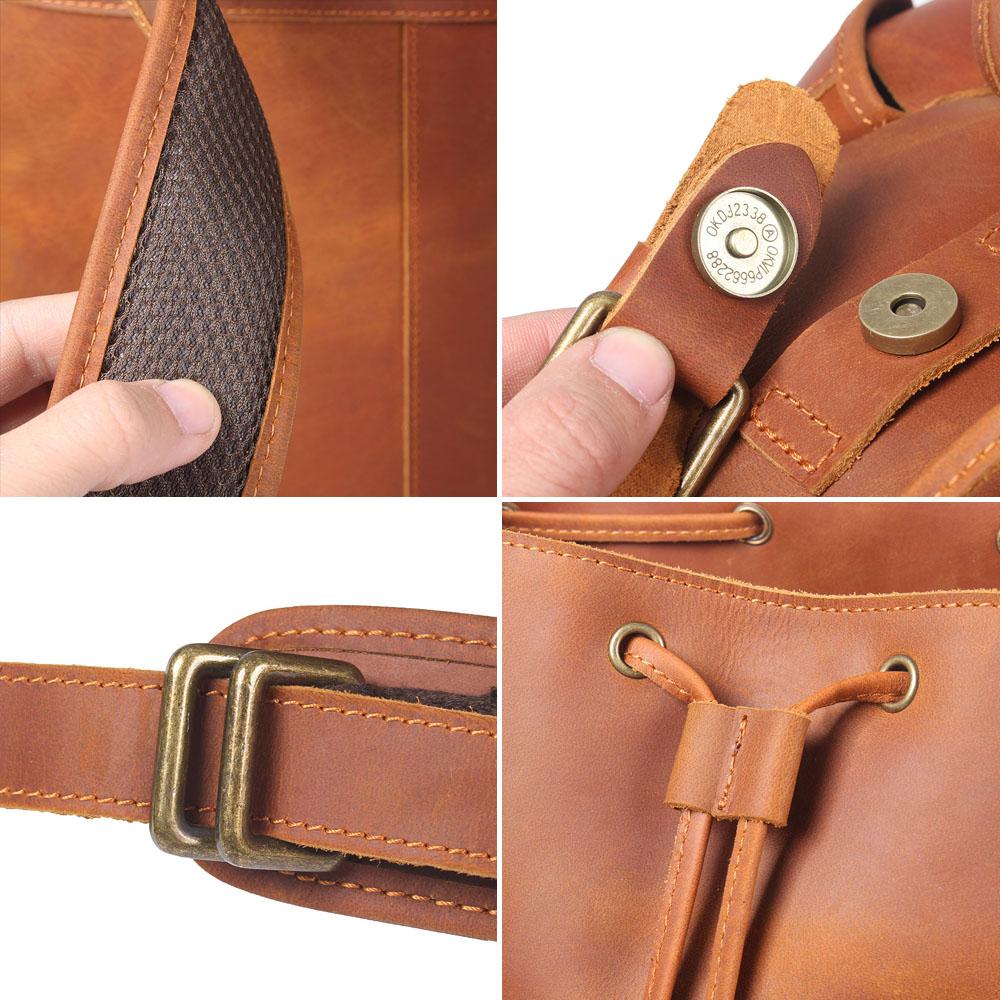 Caelan | Vintage Leather Backpack