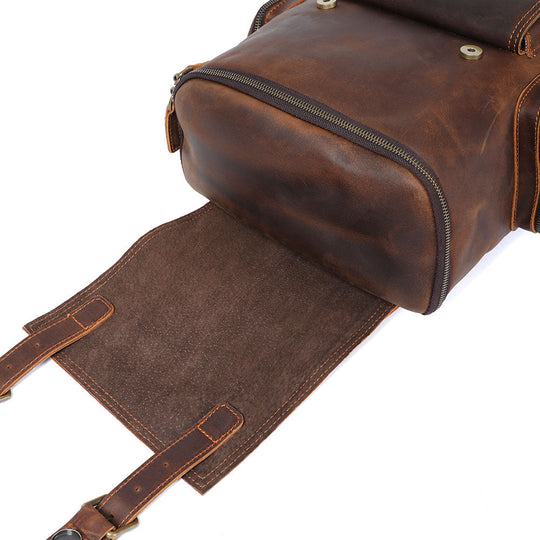 Rosvelle | Leather Laptop Backpack