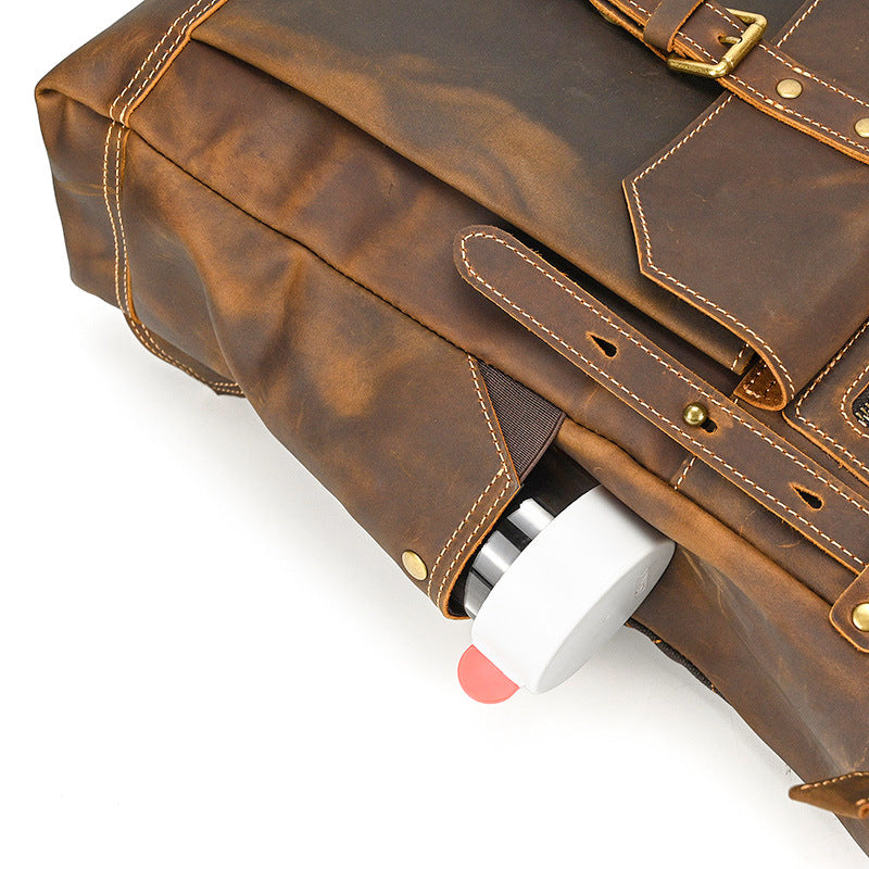 Thane | Vintage Leather Backpack