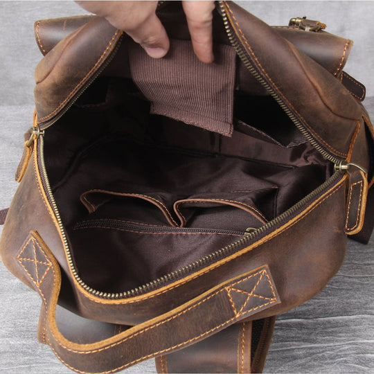 Ezren | Vintage Leather Backpack