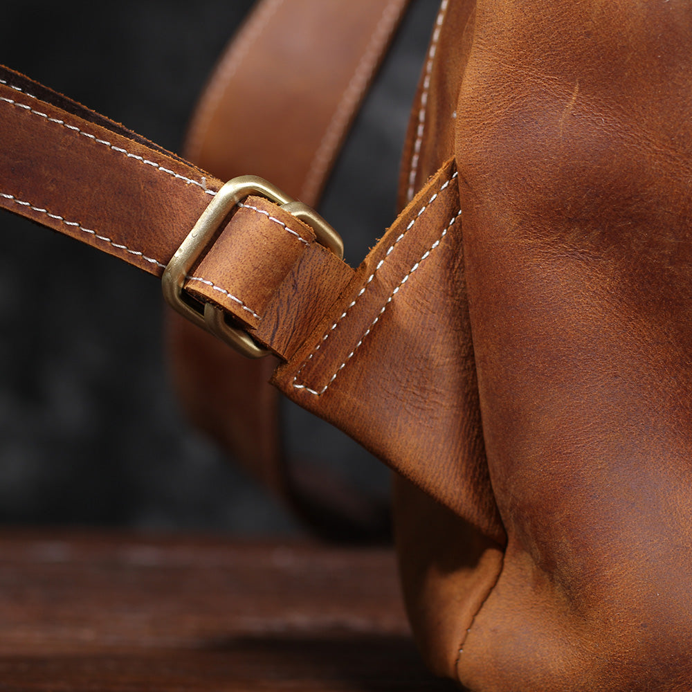 Bryn | Vintage Leather Backpack