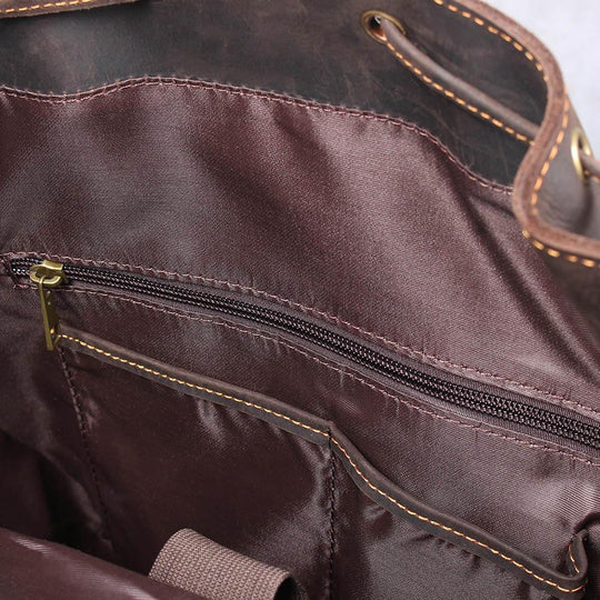 Caelan | Vintage Leather Backpack