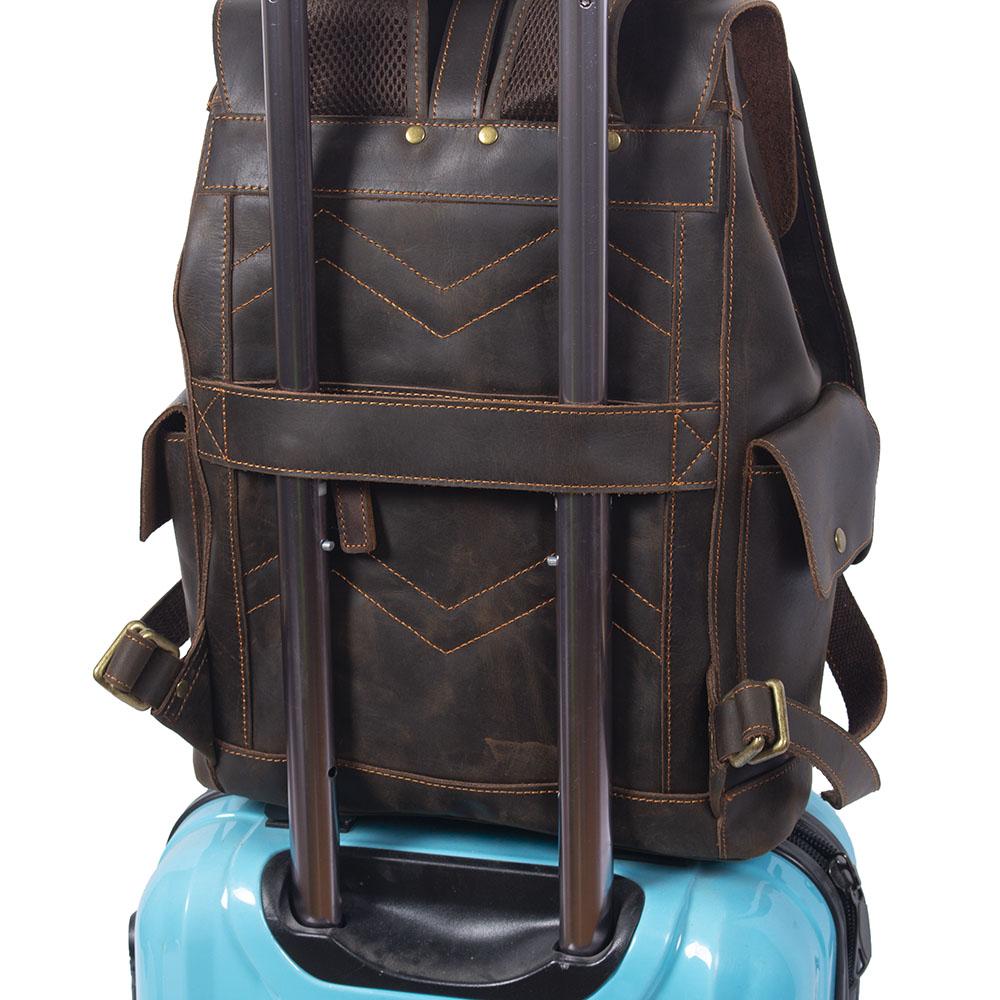 Velare | Leather Laptop Backpack