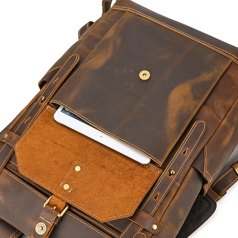 Thane | Vintage Leather Backpack