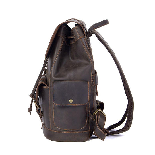Velare | Leather Laptop Backpack