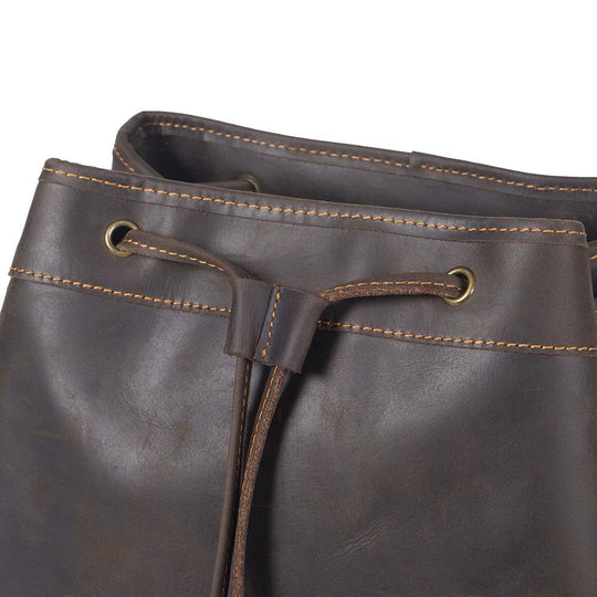 Velare | Leather Laptop Backpack