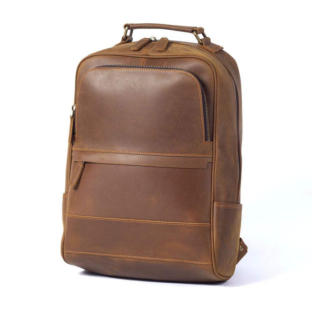 Callen | Elegant Leather Laptop Backpack