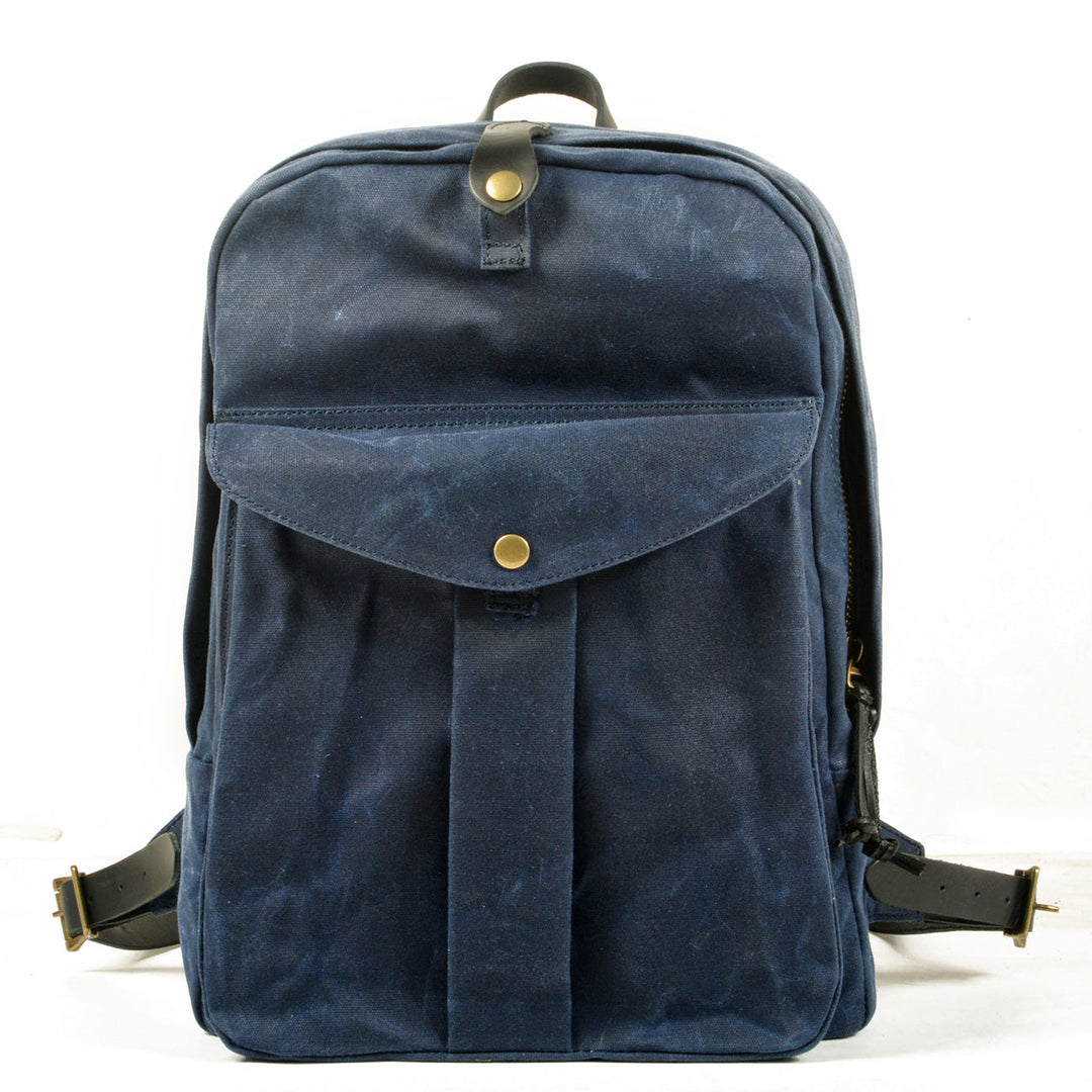 Calder | Canvas and Leather Backpack