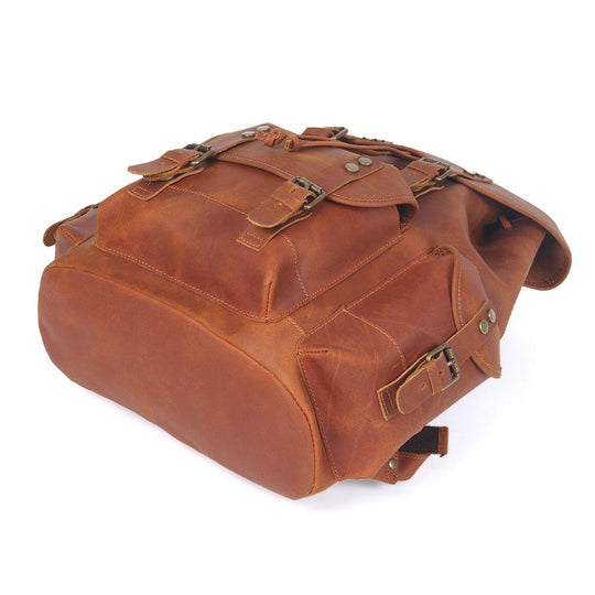 Caelan | Vintage Leather Backpack