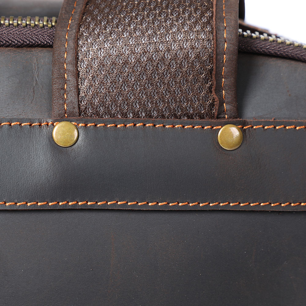 Ellis | Vintage Leather Laptop Backpack