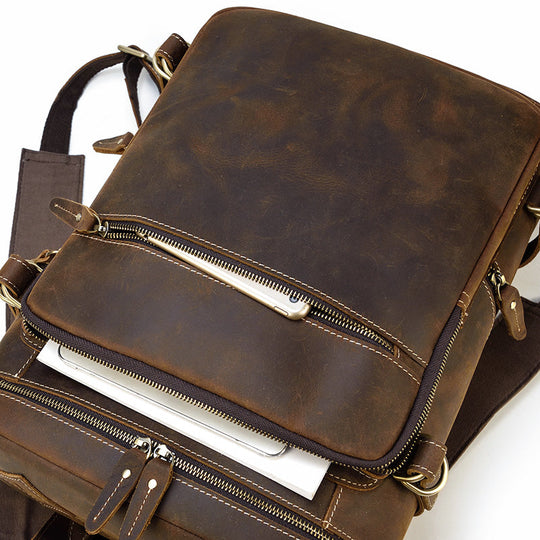 Elowen | Vintage Leather Backpack