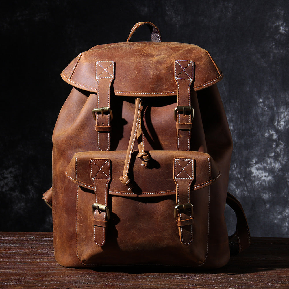 Bryn | Vintage Leather Backpack