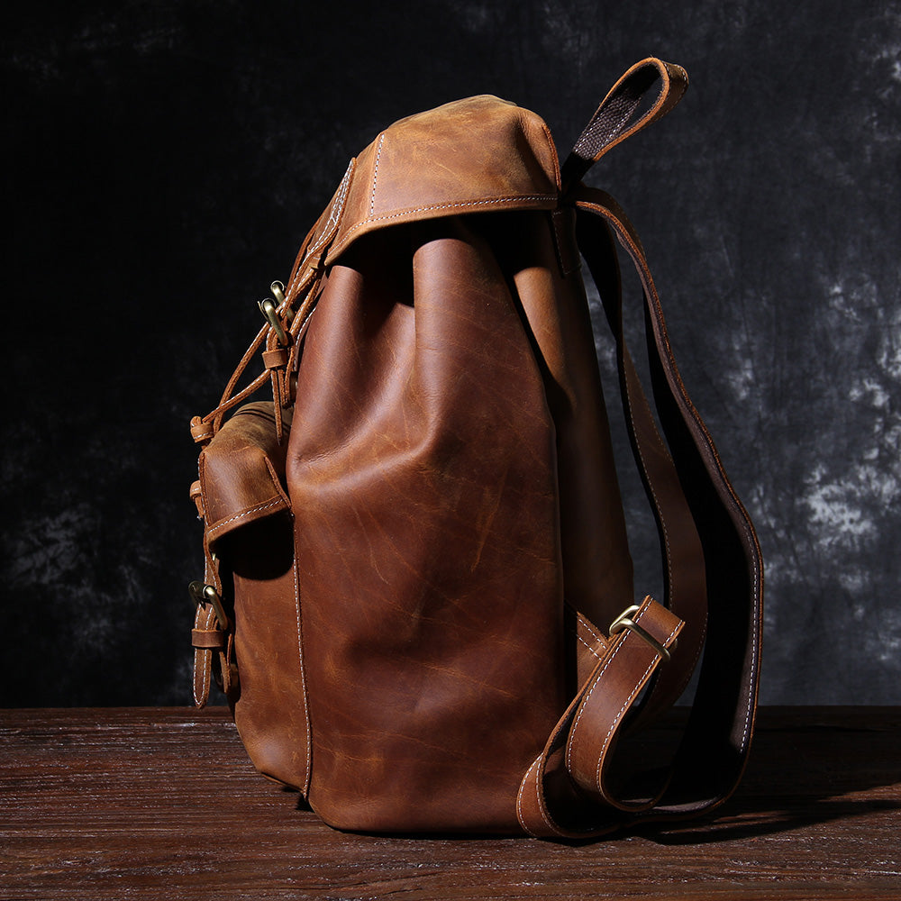 Bryn | Vintage Leather Backpack