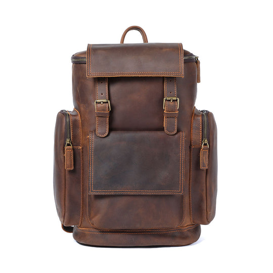 Rosvelle | Leather Laptop Backpack
