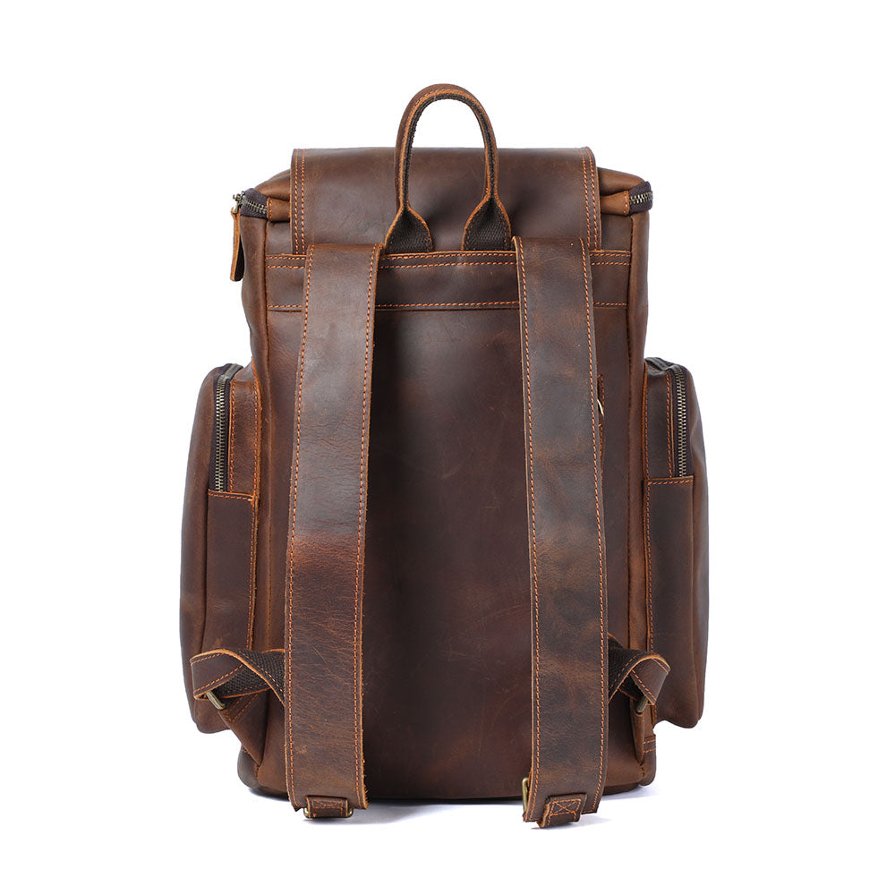 Rosvelle | Leather Laptop Backpack