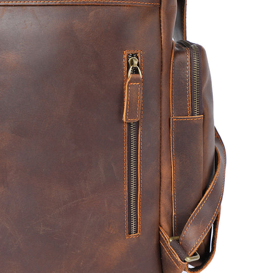 Rosvelle | Leather Laptop Backpack
