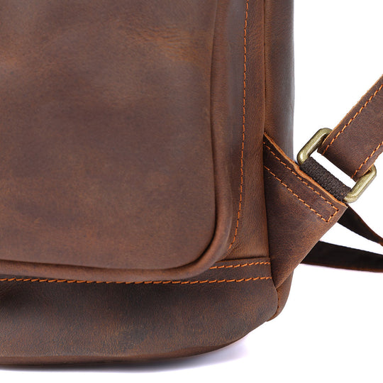 Rosvelle | Leather Laptop Backpack