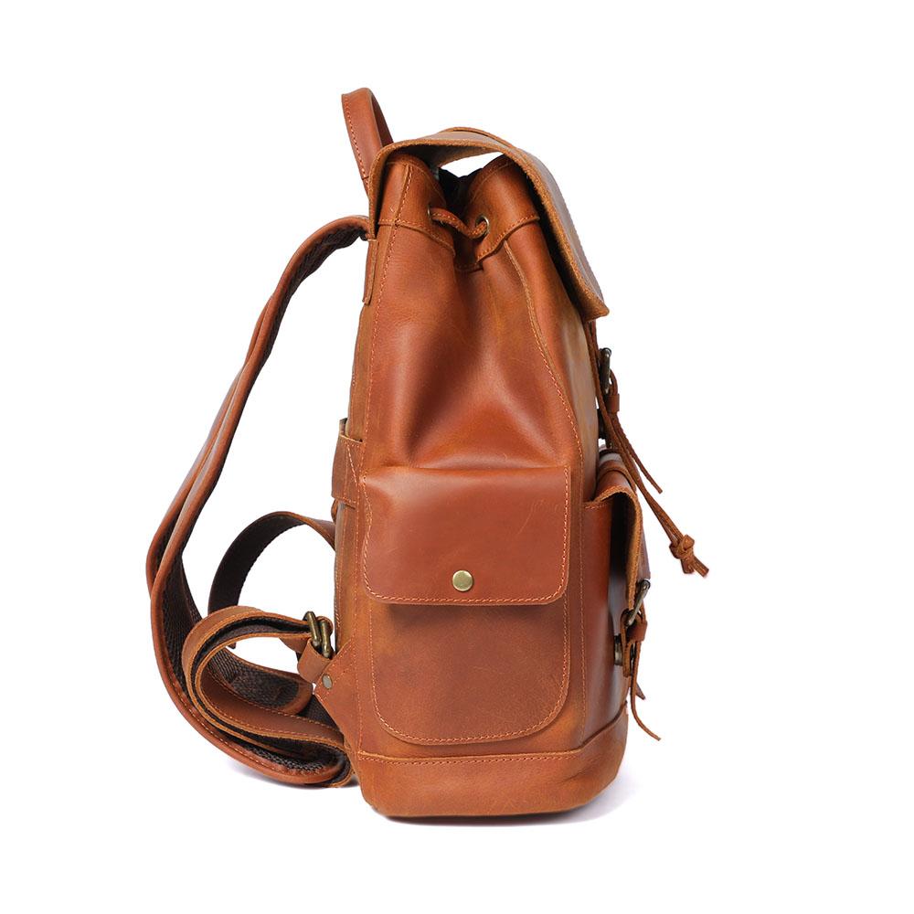 Velare | Leather Laptop Backpack