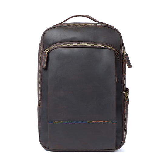 Ellis | Vintage Leather Laptop Backpack