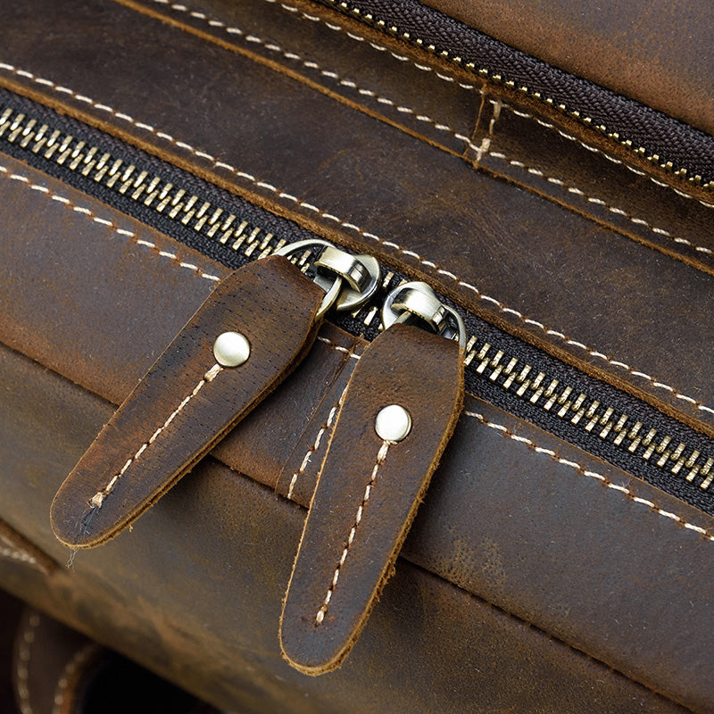 Elowen | Vintage Leather Backpack