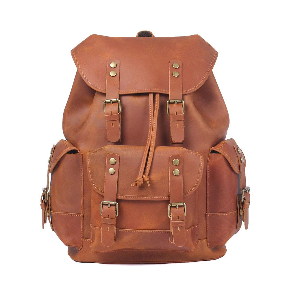 Caelan | Vintage Leather Backpack
