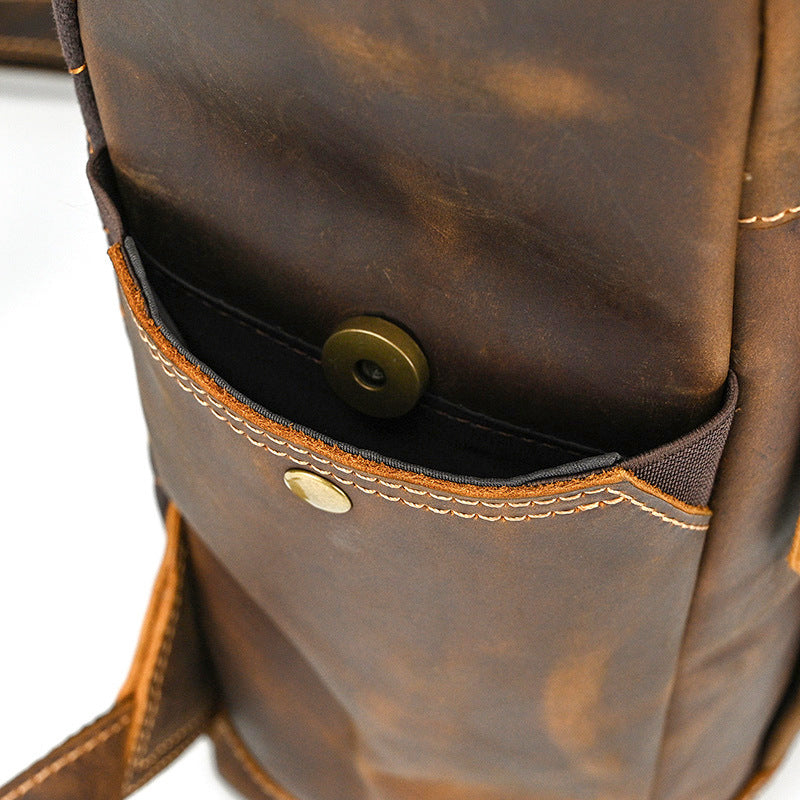 Thane | Vintage Leather Backpack