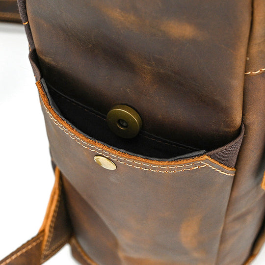 Thane | Vintage Leather Backpack