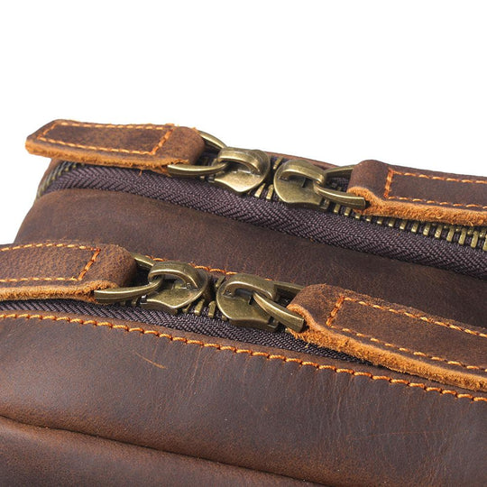 Elan | Vintage Leather Backpack