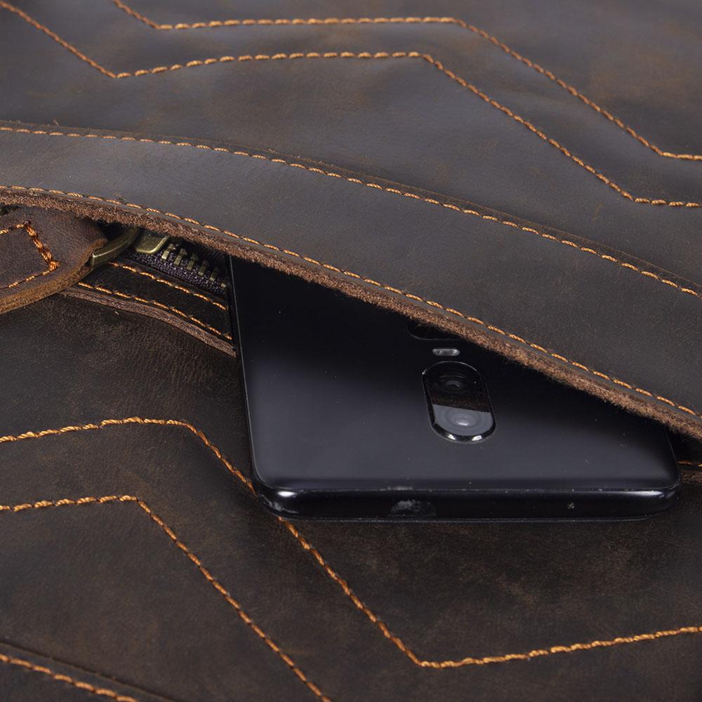 Velare | Leather Laptop Backpack