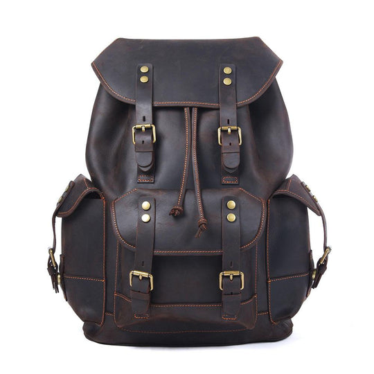 Caelan | Vintage Leather Backpack