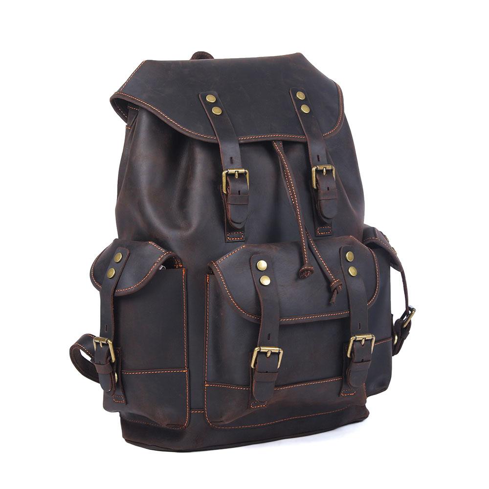 Caelan | Vintage Leather Backpack