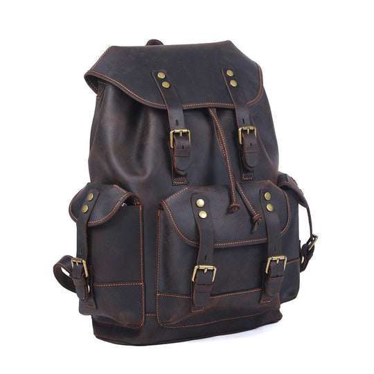 Caelan | Vintage Leather Backpack