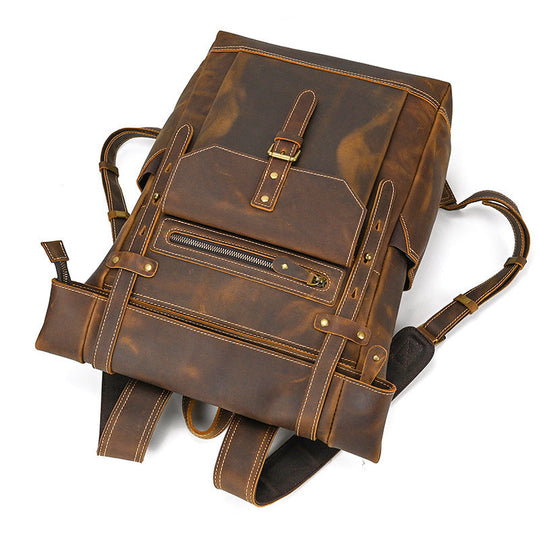 Thane | Vintage Leather Backpack