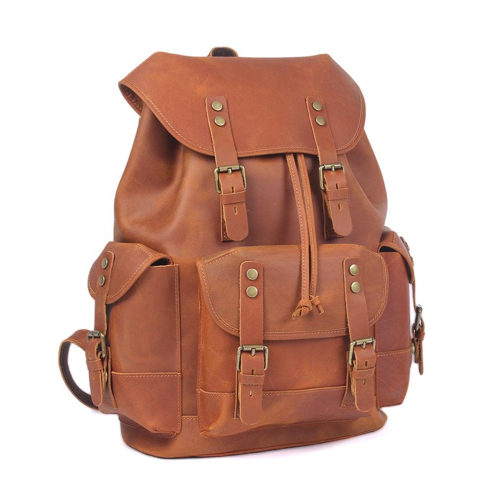 Caelan | Vintage Leather Backpack