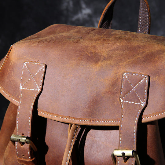 Bryn | Vintage Leather Backpack