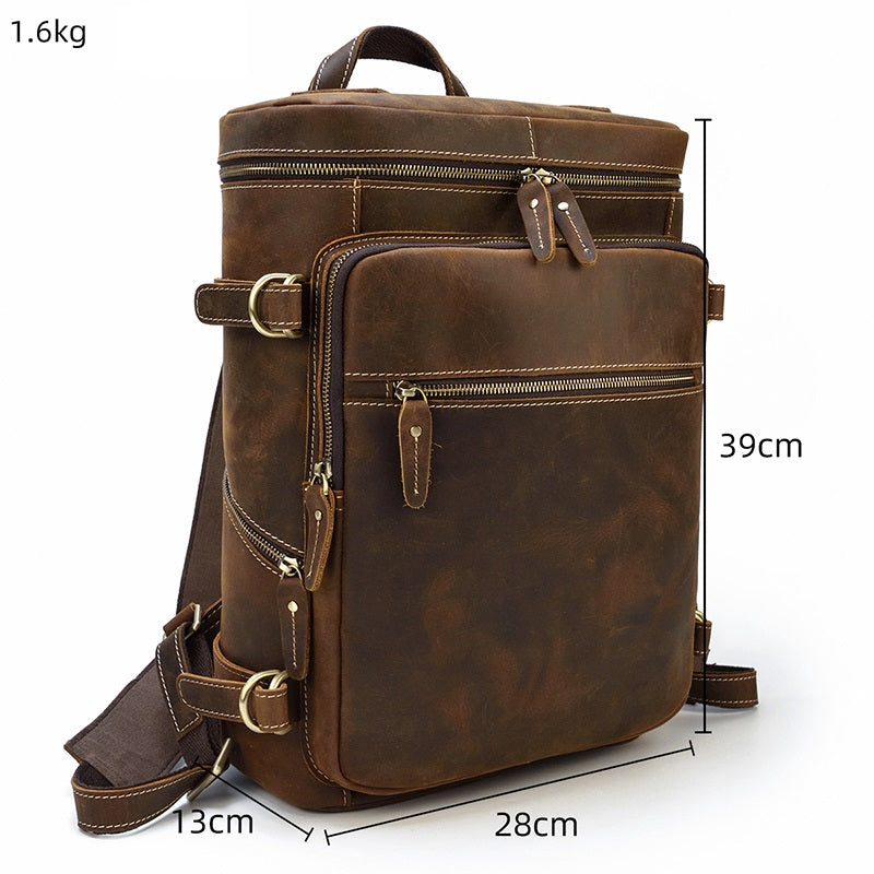 Elowen | Vintage Leather Backpack