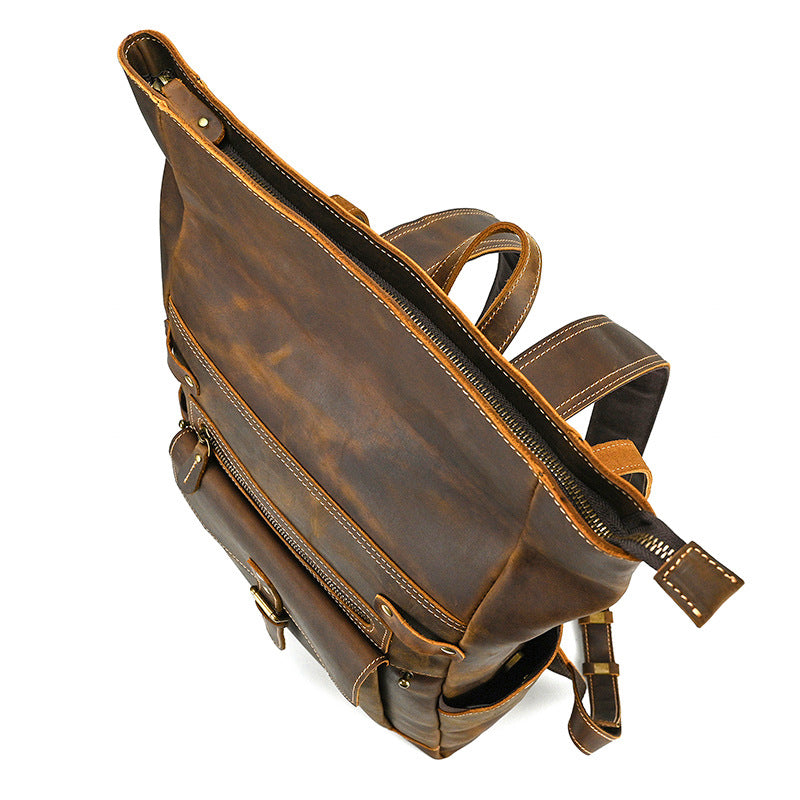 Thane | Vintage Leather Backpack