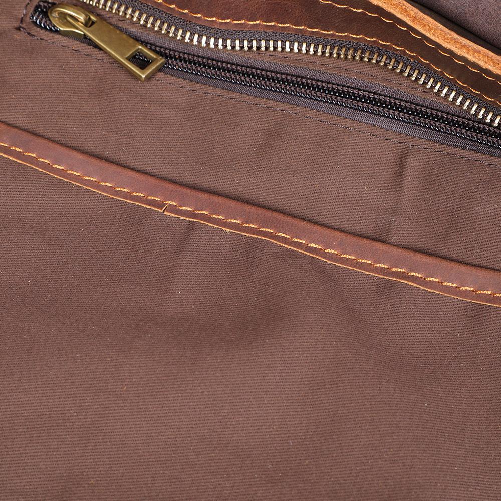 Mavi | Compact Leather Backpack