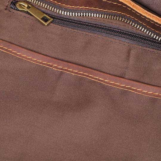 Mavi | Compact Leather Backpack