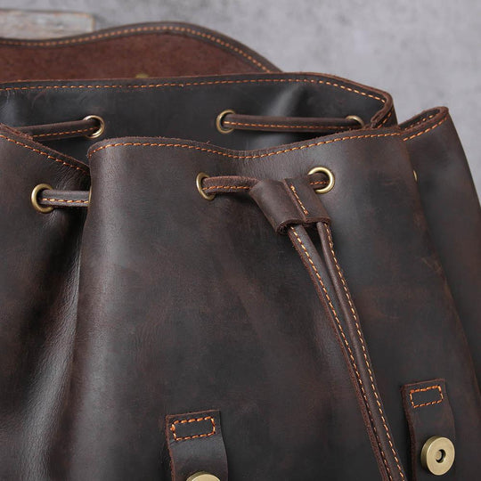 Caelan | Vintage Leather Backpack