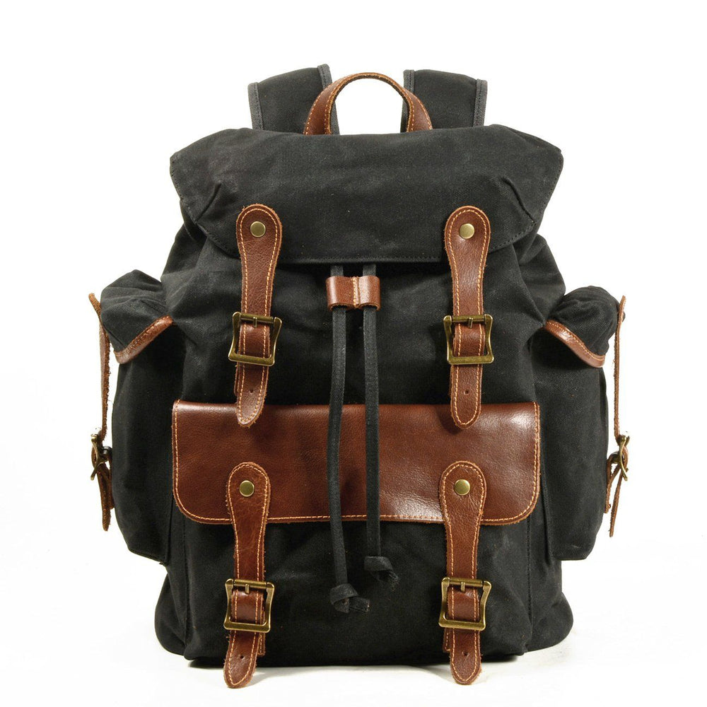 Everest | Vintage Canvas Leather Backpack