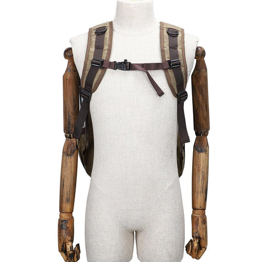 Thalen | Vintage Waxed Canvas and Leather Camera Backpack