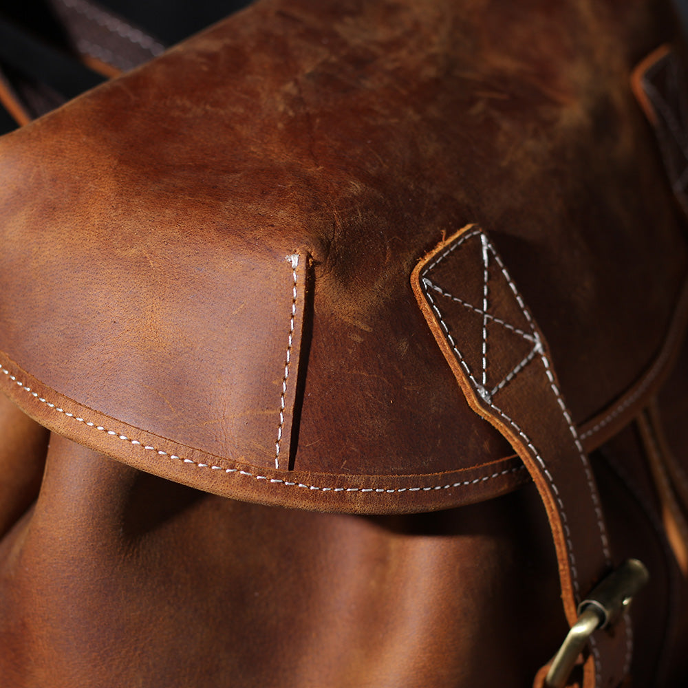 Bryn | Vintage Leather Backpack