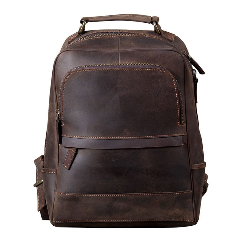 Callen | Elegant Leather Laptop Backpack