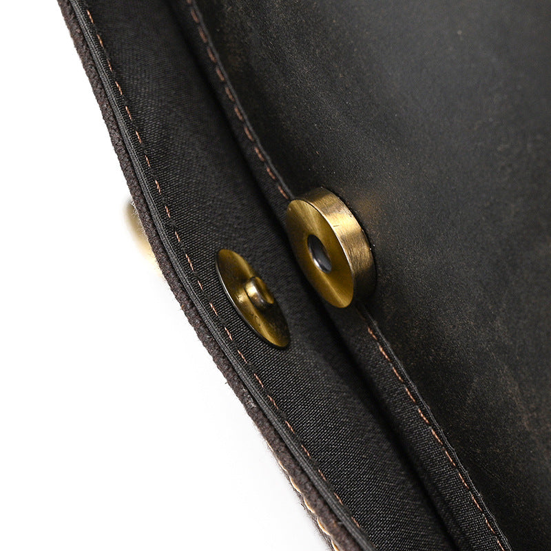 Eris | Vintage Leather Backpack with Removable Straps