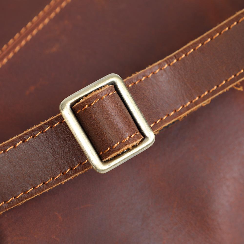 Mavi | Compact Leather Backpack