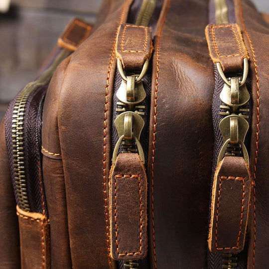 Elan | Vintage Leather Backpack